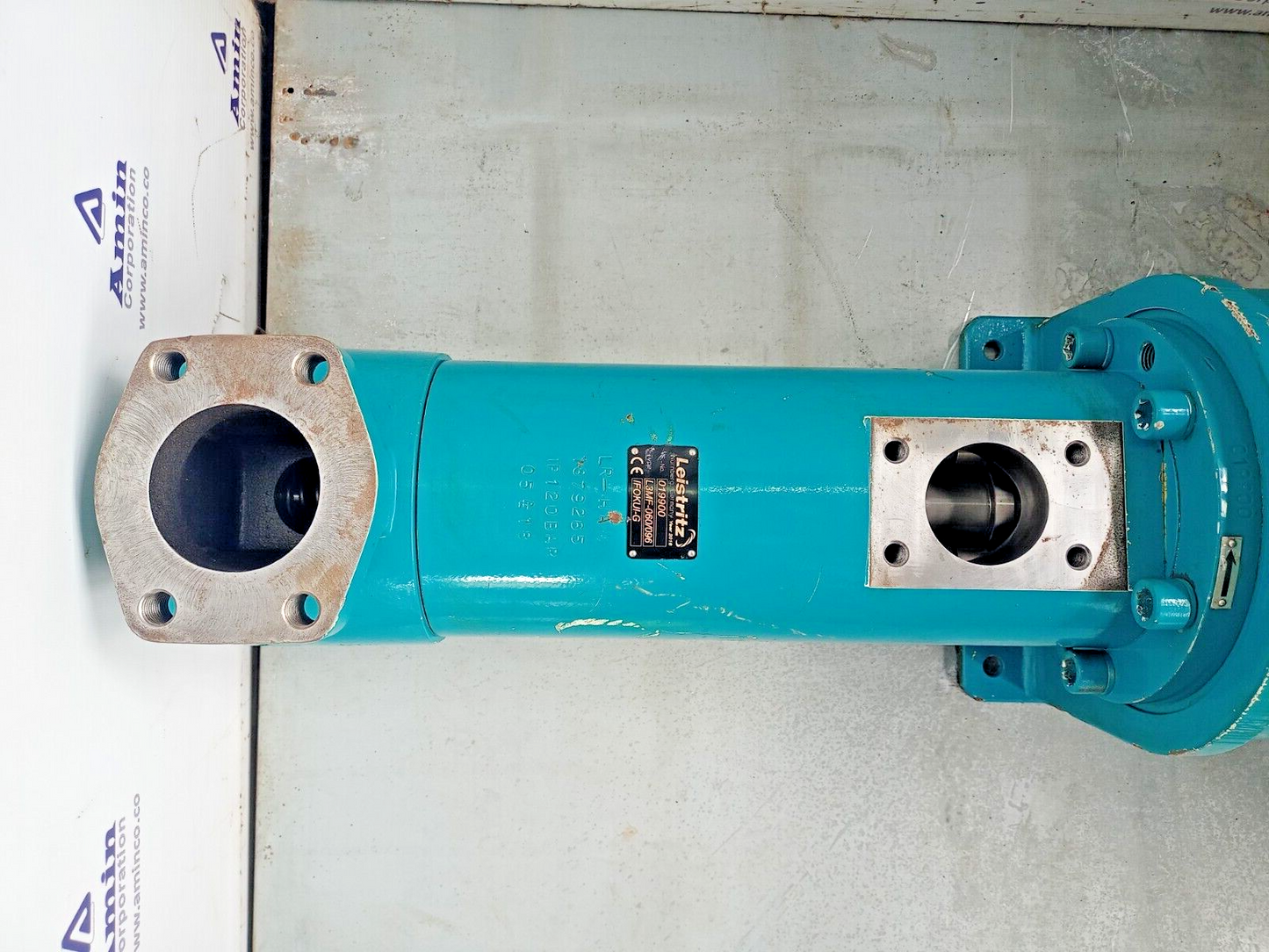Leistritz L3MF-060/096 Triple screw pump with 4/4.8 kW 50/60 hz motor - NEW 2018