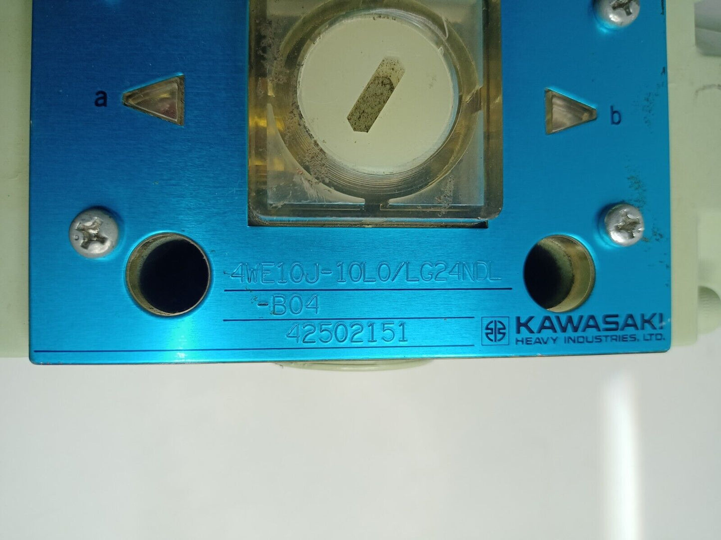 KAWASAKI REXROTH 4WE10J-10L0/LG24NDL-B04 Solenoid Valve - NEW #2