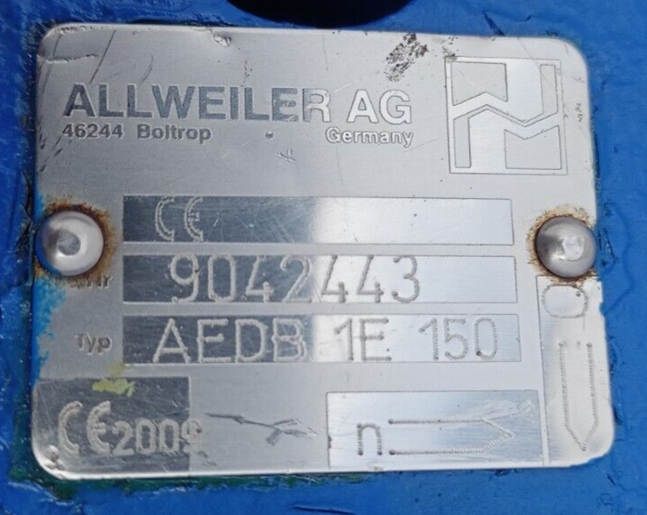 Allweiler AG AEDB 1E 150 Progressive cavity single screw pump - Refurbished