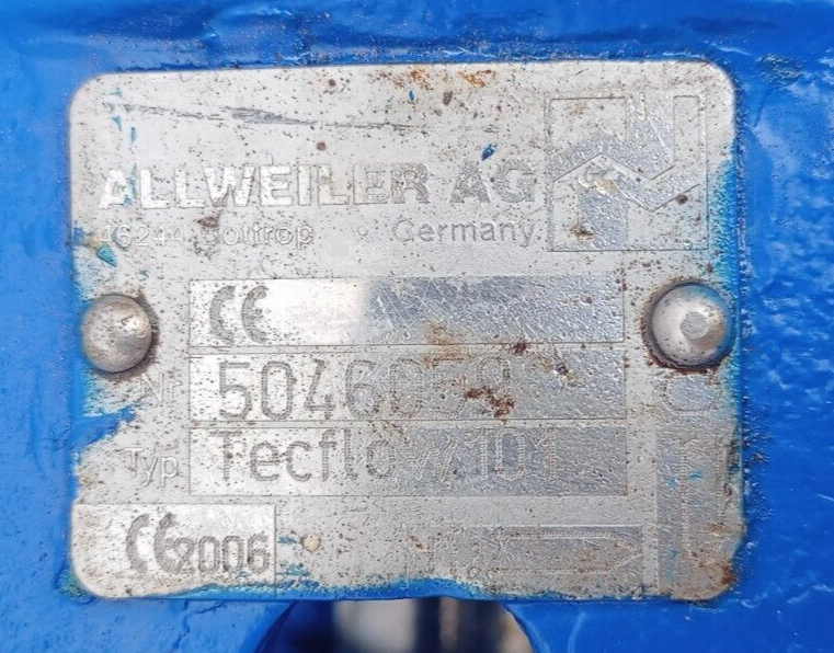 Allweiler AG Tecflow 101 Progressive cavity single screw pump - tested