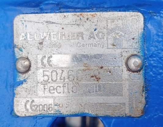 Allweiler AG Tecflow 101 Progressive cavity single screw pump - tested