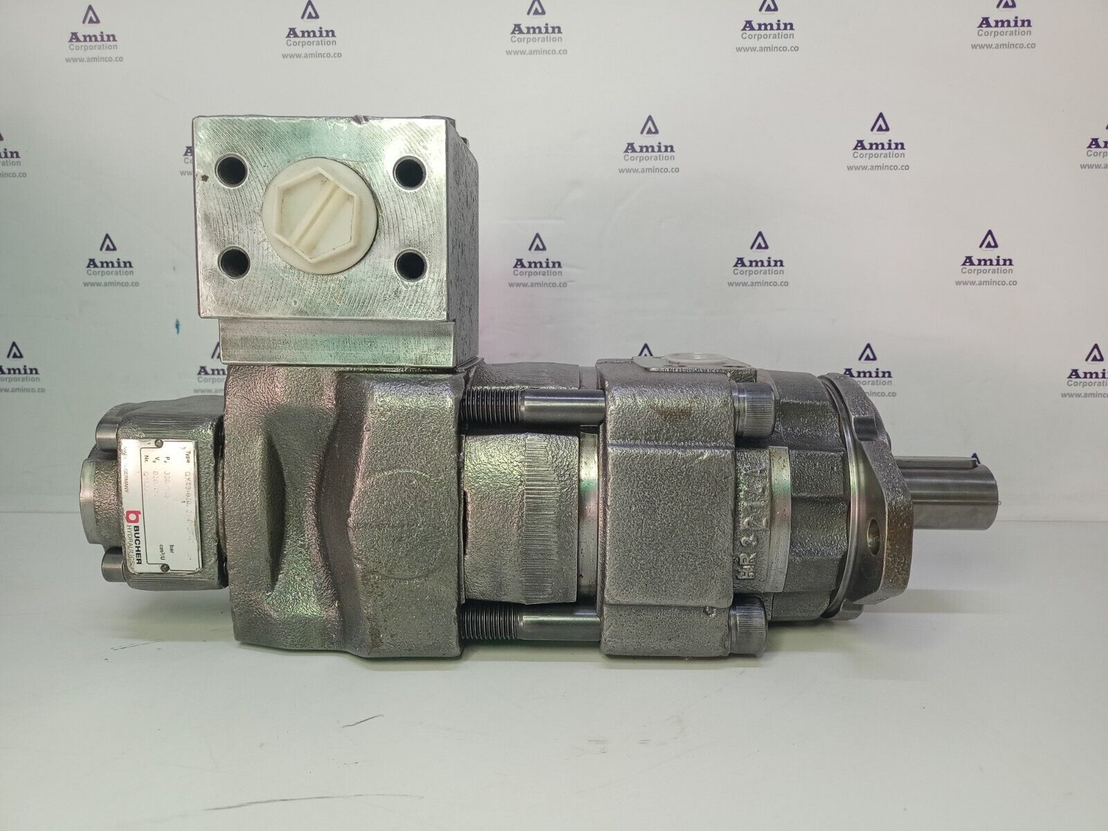 BUCHER QX43-020/21-012R-O Doubled Hydraulic Internal gear pump - TESTED
