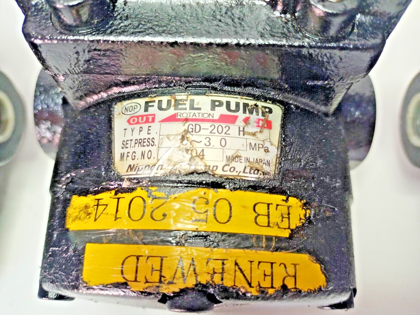 Nippon oil pump GD-202-H Fuel pump - Refurbished & Tested
