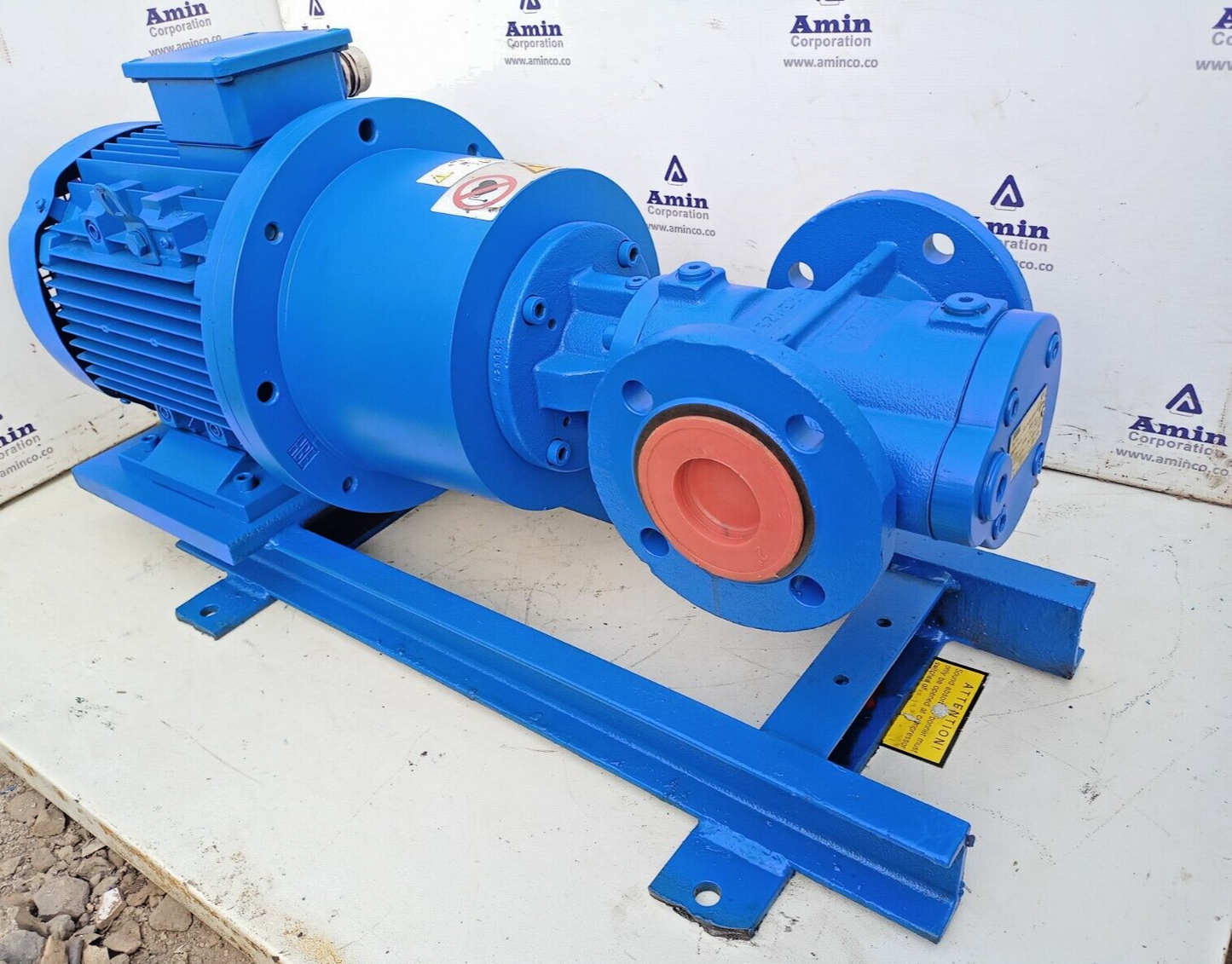 Kral KF-74.DBA.008998 Triple screw Magnetic coupling pump with Electric motor