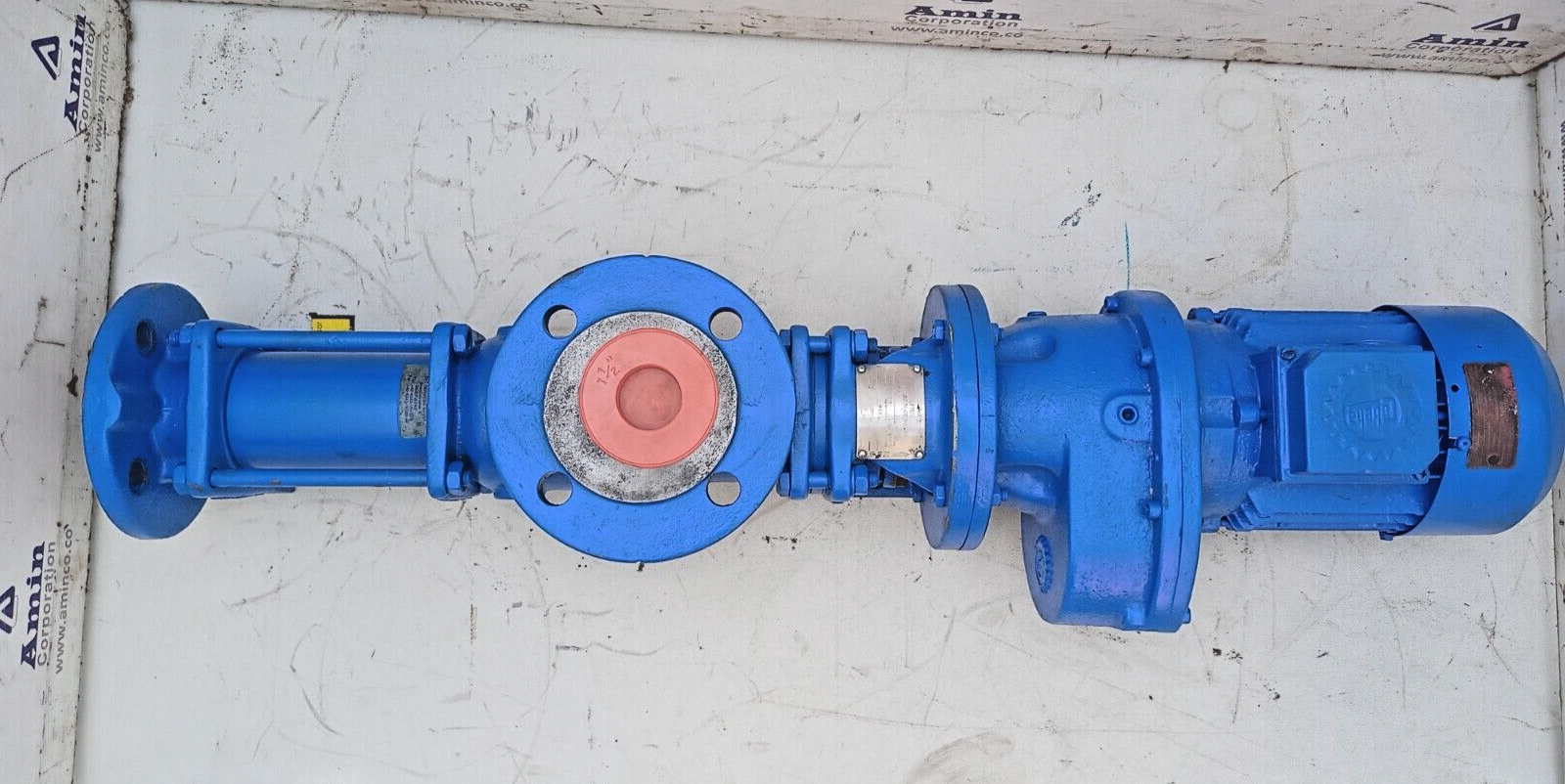 RWO Bremen Type: AEP 4 Single screw pump sludge pump complete