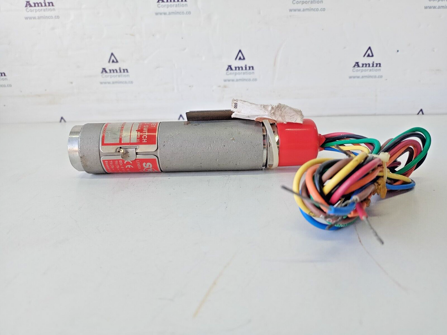 SOR 1BH-EG45-M4-C1A-TTC1 Snap Mini-Hermet pressure switch 500-4000 PSI - NEW