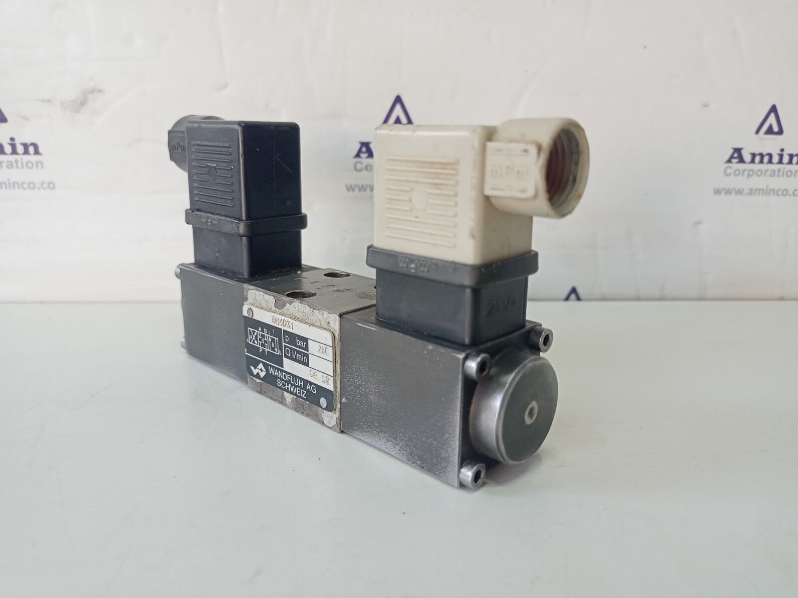 WANDFLUH BM4D31 Hydraulic Solenoid Operated Valve