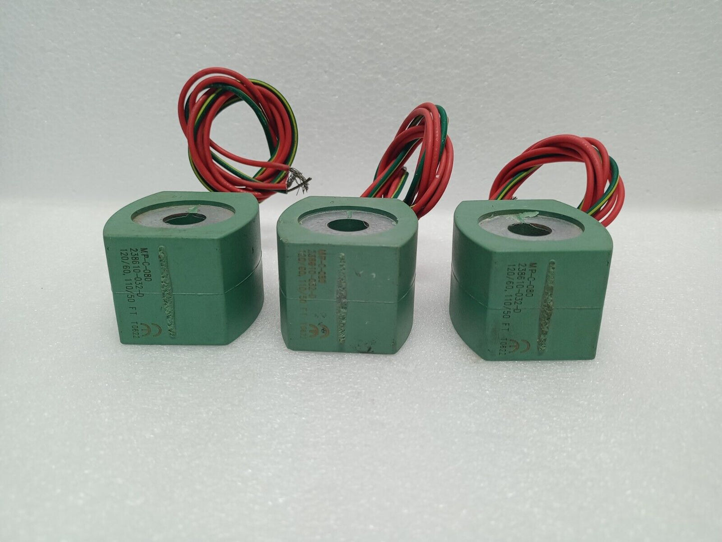 Asco 238610-032-D solenoid coil 120/60, 110/50 FT - NEW (Lot of 3pcs)