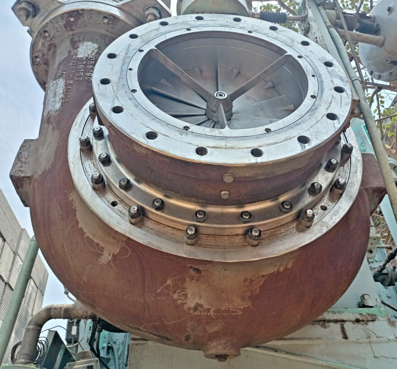 Atlas Copco GT-040-T1K1 centrifugal compressor capacity: 17000 m3/h