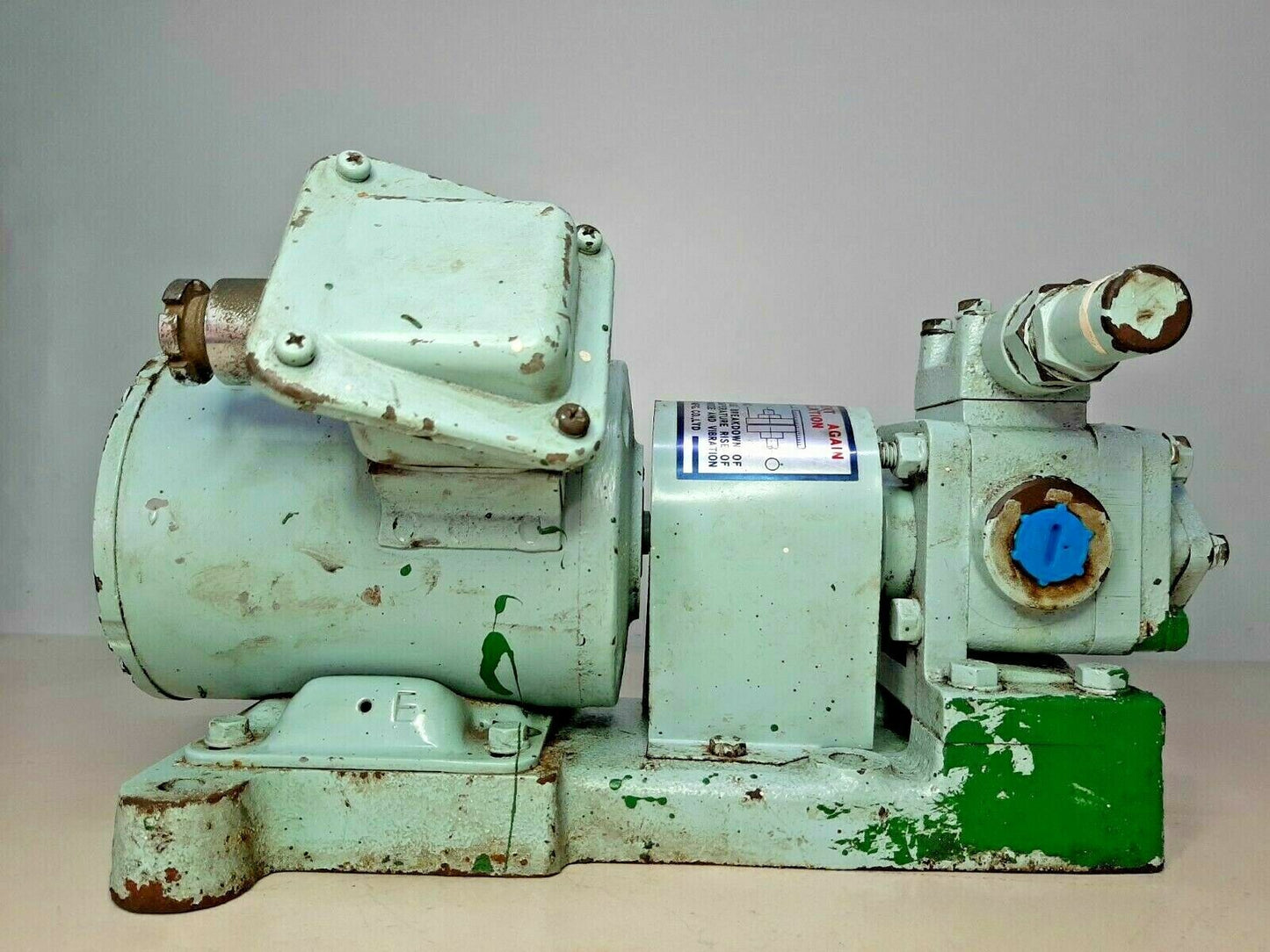 Naniwa pump TLGK-2-6L Rotary gear pump with motor Lubricating/ Fuel transfer