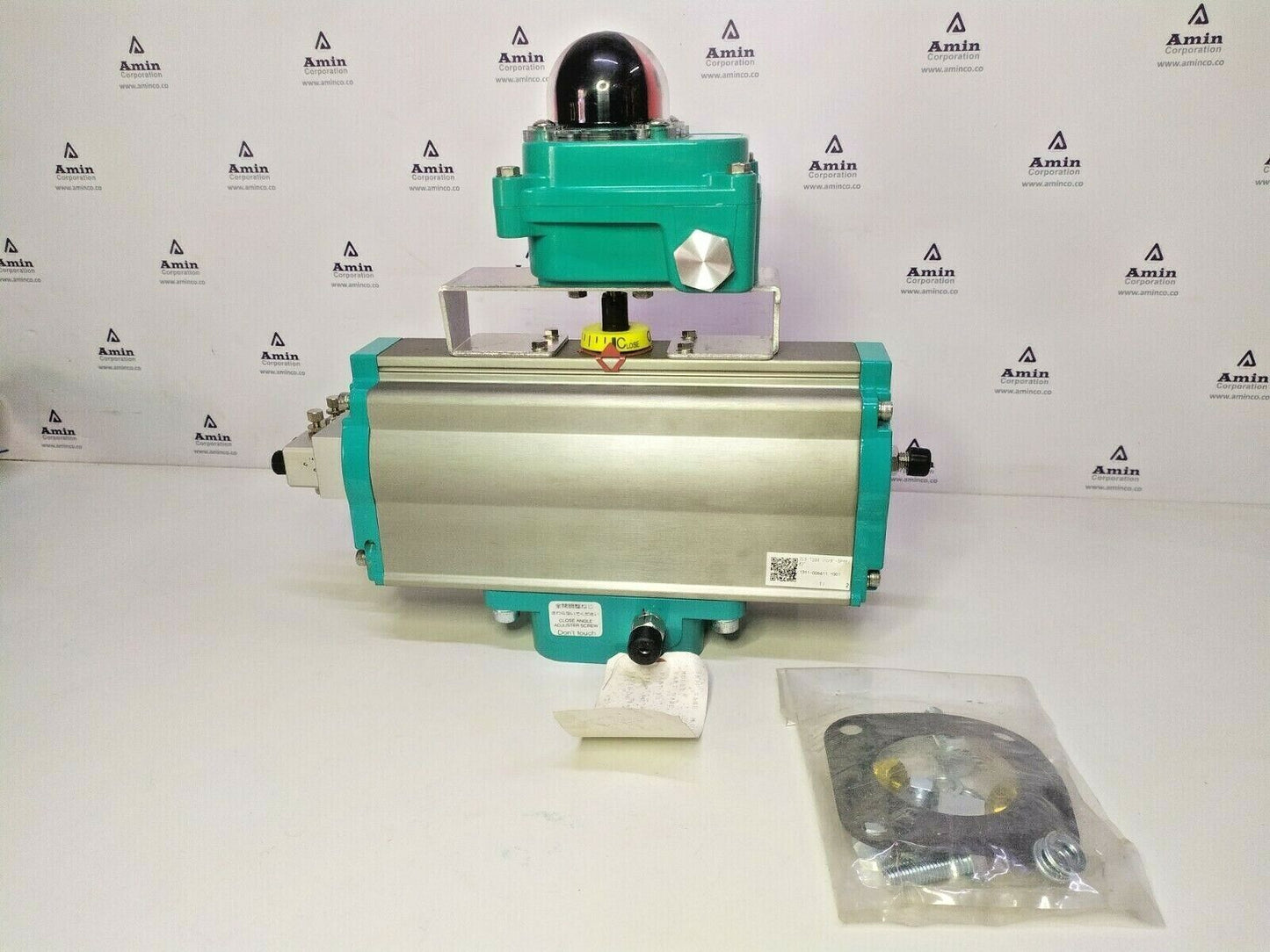 Tomoe T-DYNAMO T200 Pneumatic Actuator with TMS-310 Limit switch box - NEW