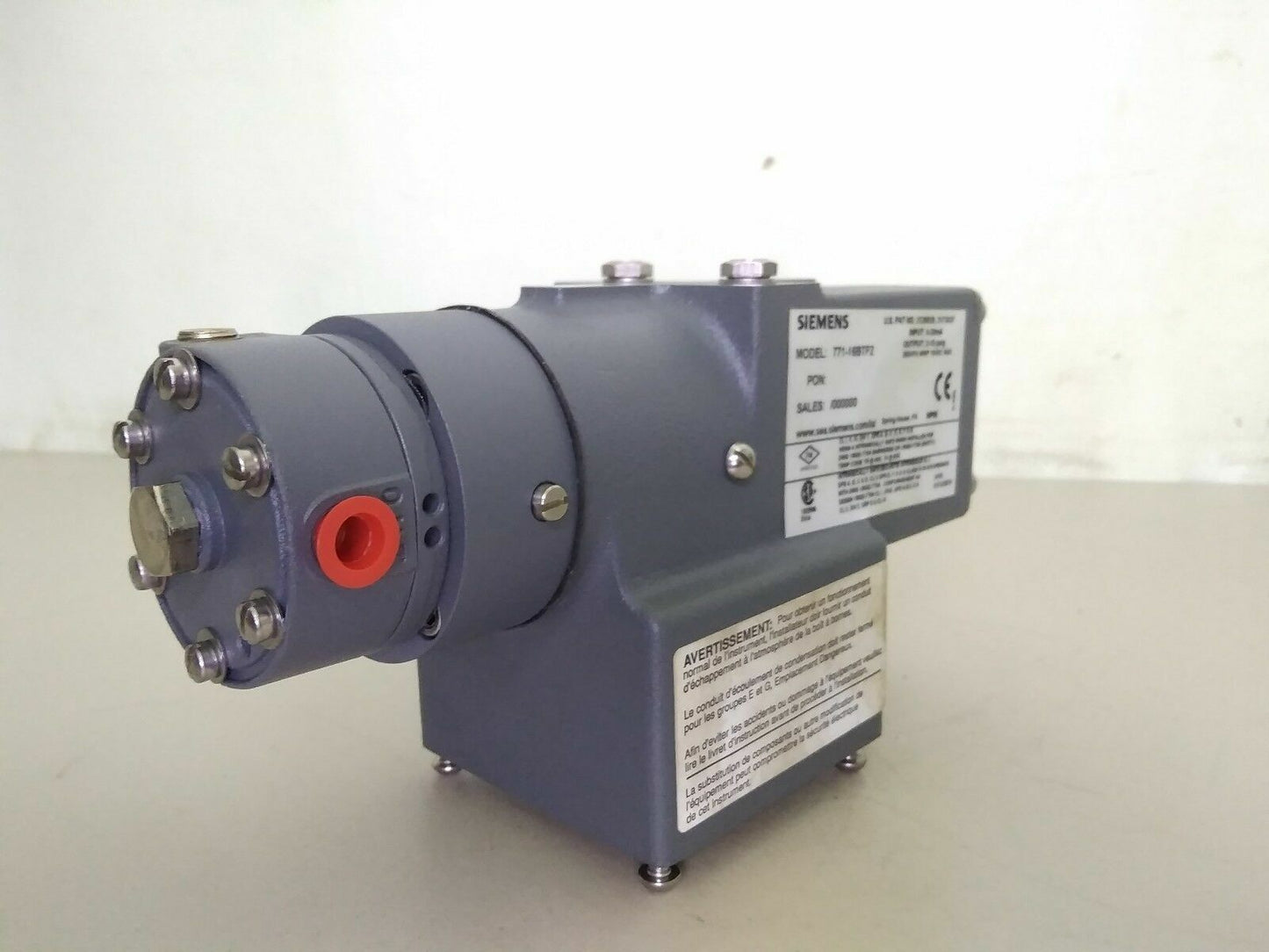 TRANSDUCER Model: 771-16BTF2 SIEMENS - NEW