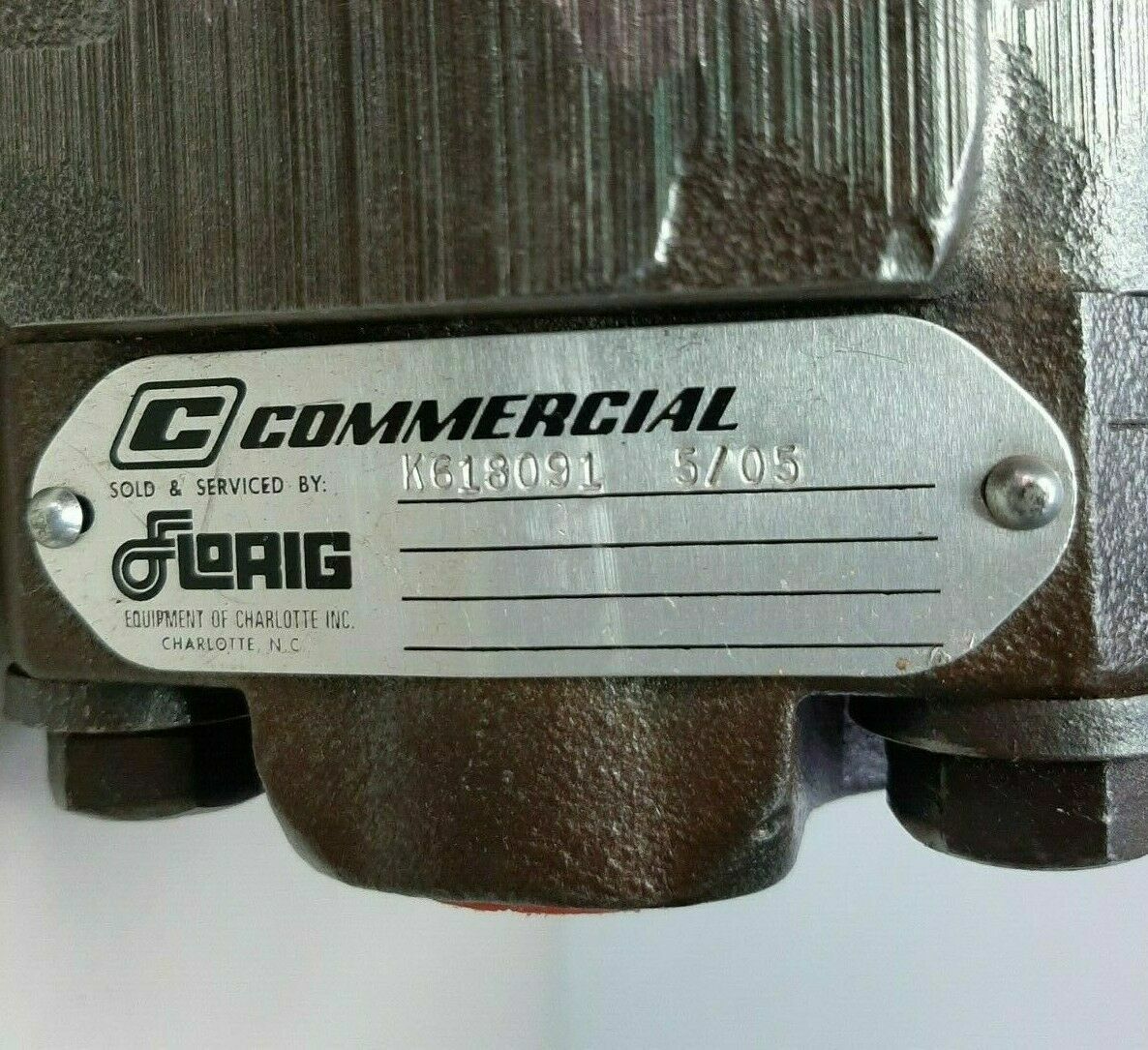 Commercial Hydraulics K618091 Hydraulic Pump - NEW