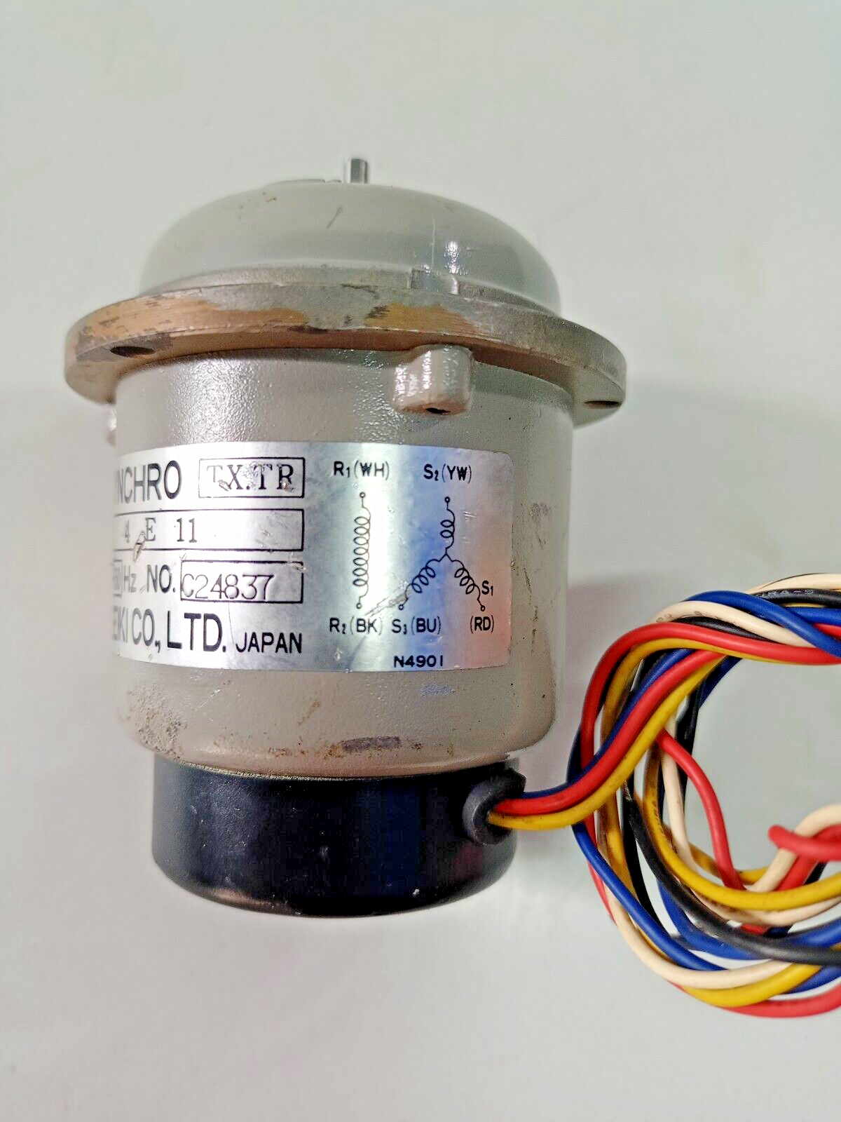 Tamagawa Synchro Motor TX.TR TS4E11 (100/110V 50/60Hz)