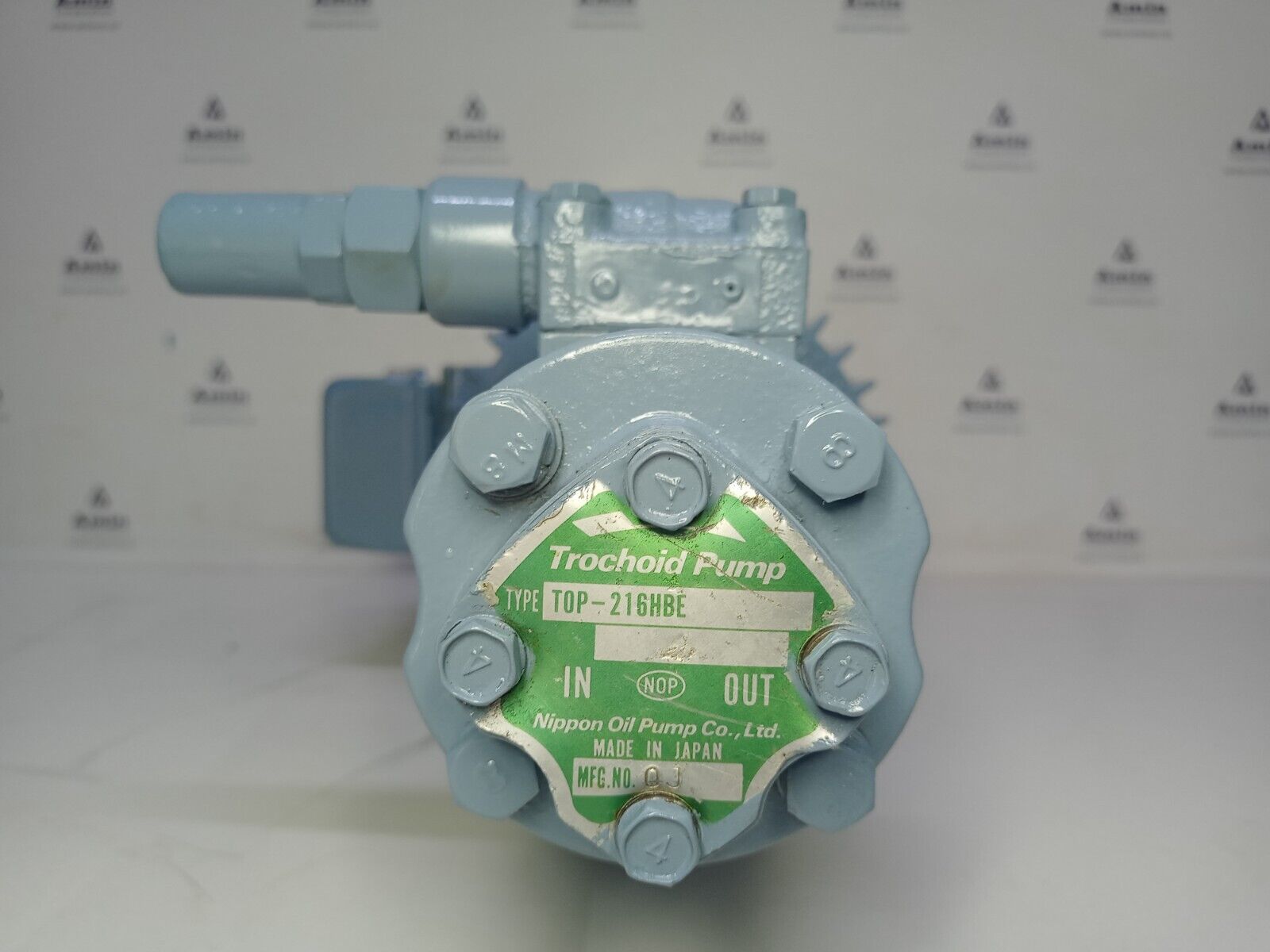 Nippon oil pump TOP-216 HBE with 0.75 kw 1710rpm Electric motor - Refurbished