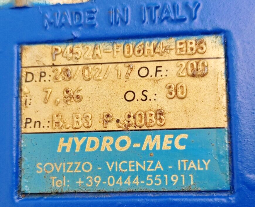 Roodhart pump BPI-10DNL1 Progressive cavity single screw pump