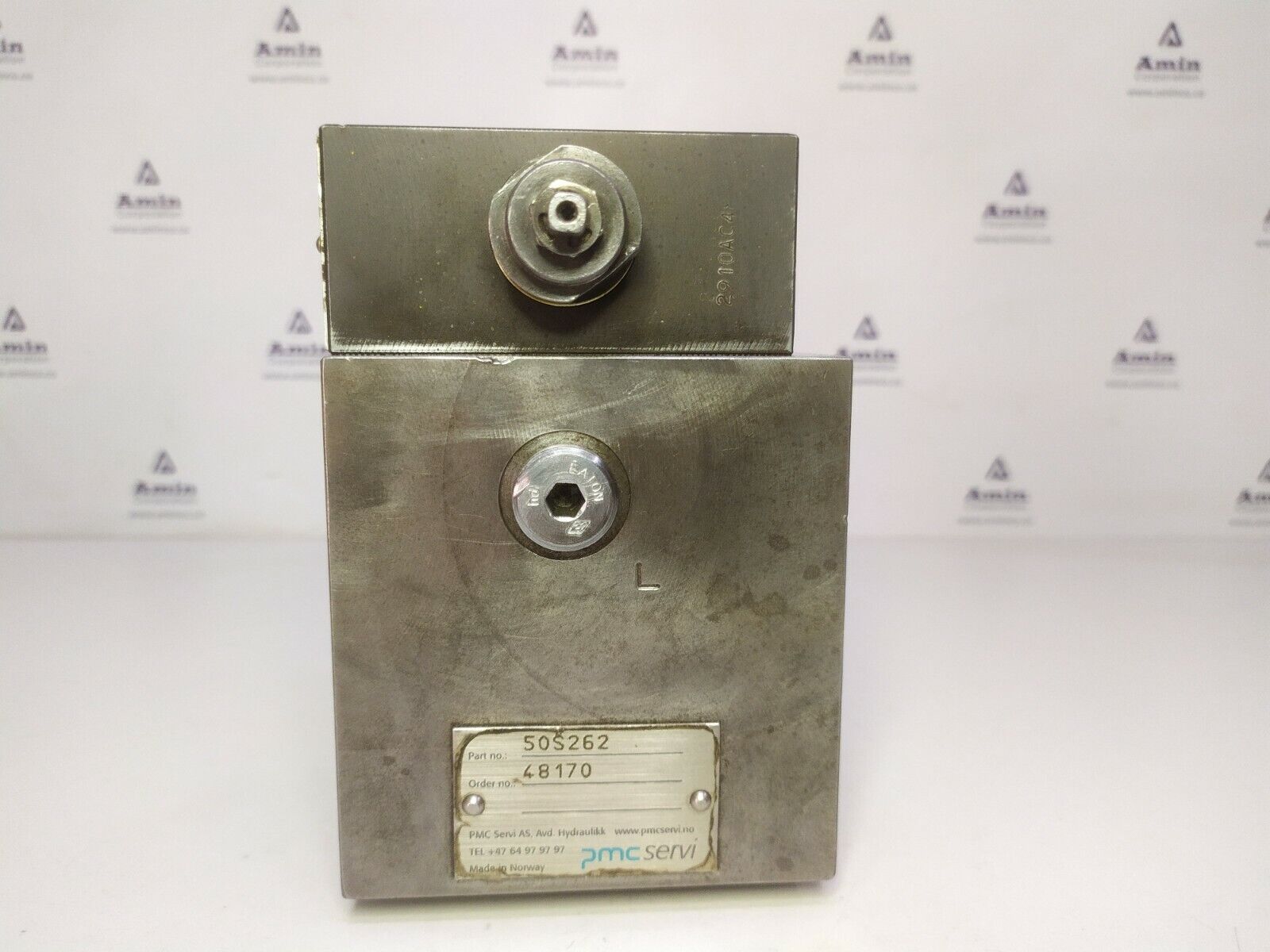 Atos LIMM-2/210 20 /WG Pressure control valve with PMC SERVI 50S262 Block