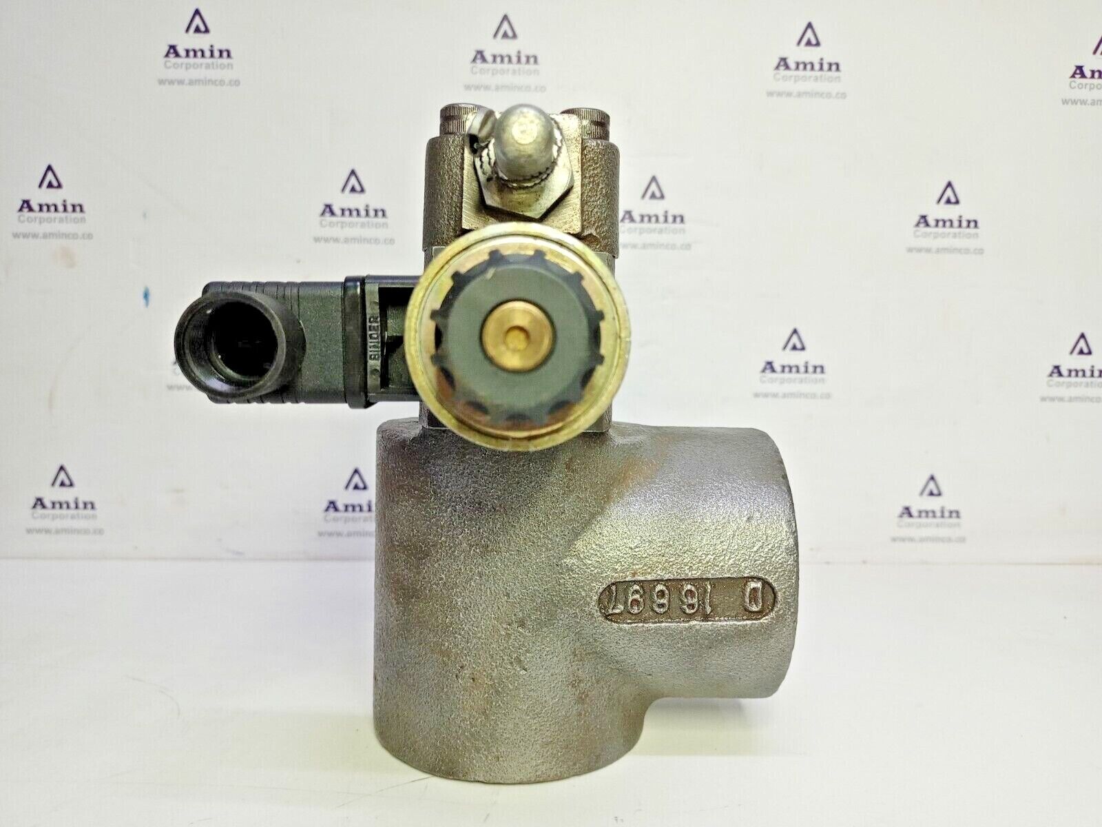 Denison hydraulics R4V10 5D9 30 with VV01 311 G E1 Pre. control and vent valve