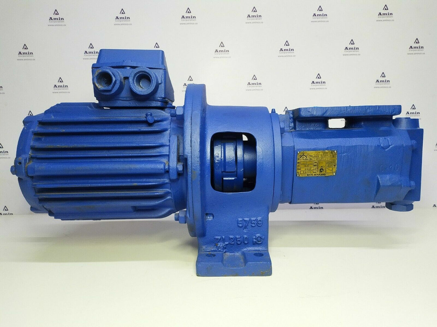 Hydroster Pump ACE 038 2N1C2 Triple screw Oil Pump with Electric motor