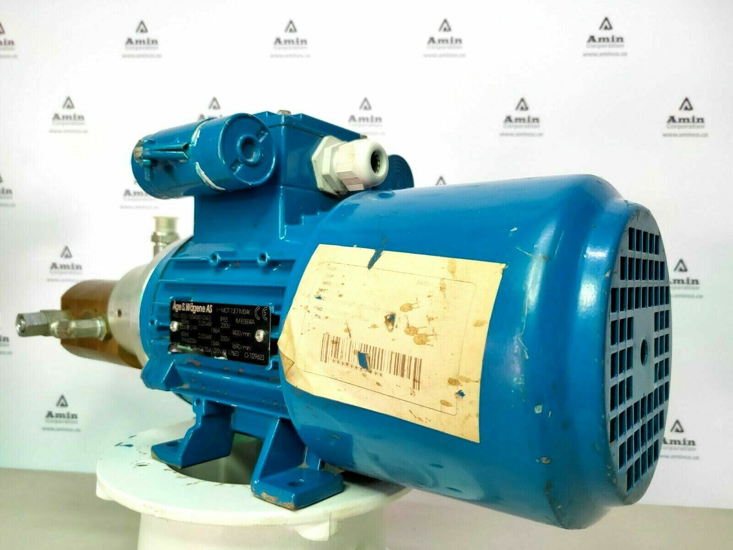 Wagene Purifier Pump with motor 1-MOT7JE71M04K 230V, 0.25kW - NEW