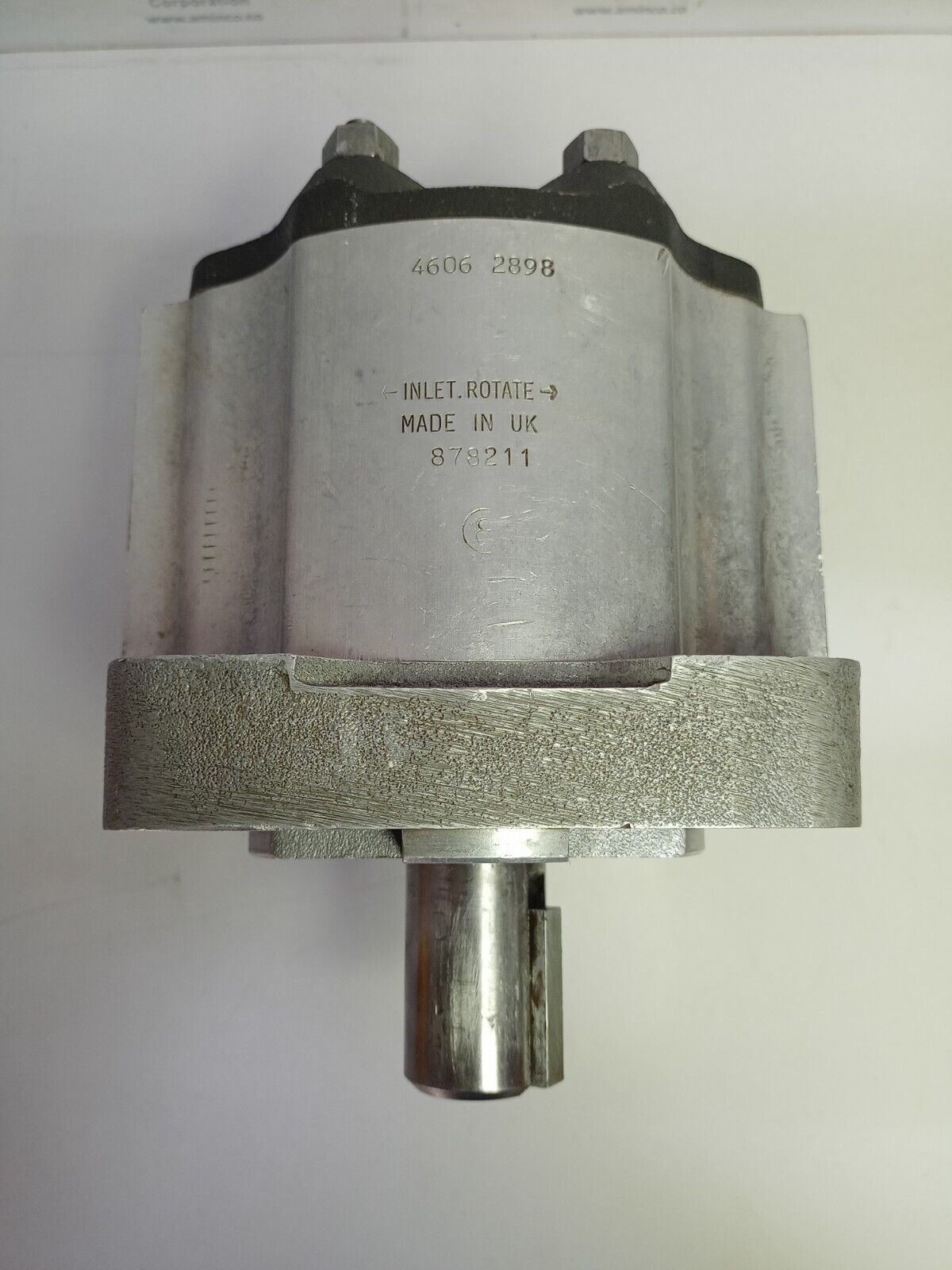 Ultra 4606 2898 Hydraulic gear pump 878211 - TESTED PUMP