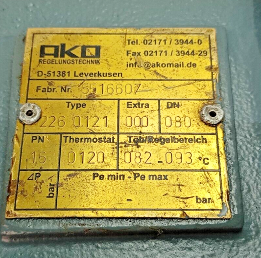 AKO 226.0121-080 Three-Way Temperature Regulator size: 80mm
