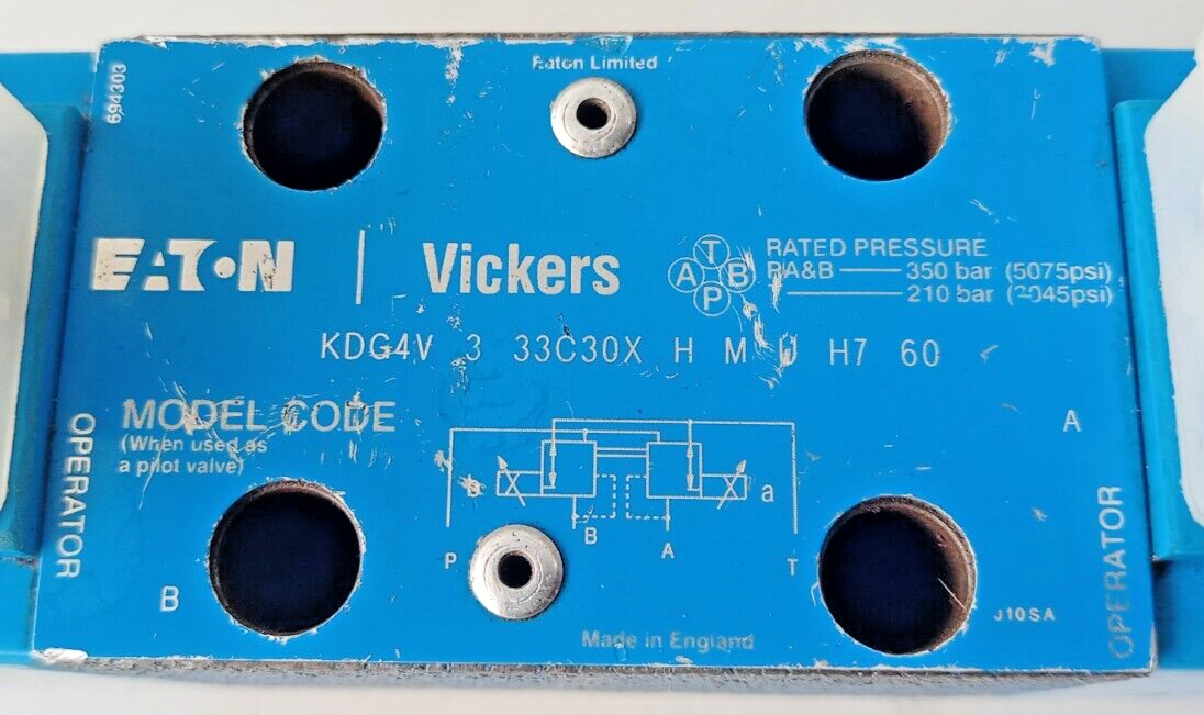 Eaton Vickers KDG4V 3 33C30X H M U H7 60 Hydraulic Proportional valve