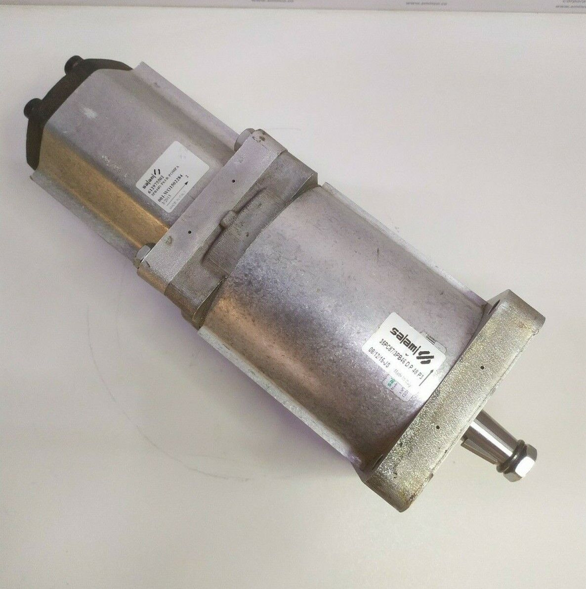 Salami 35PC87/3PB46DP48P3 with 3PB46D-P63-R Double Hydraulic gear pump - NEW