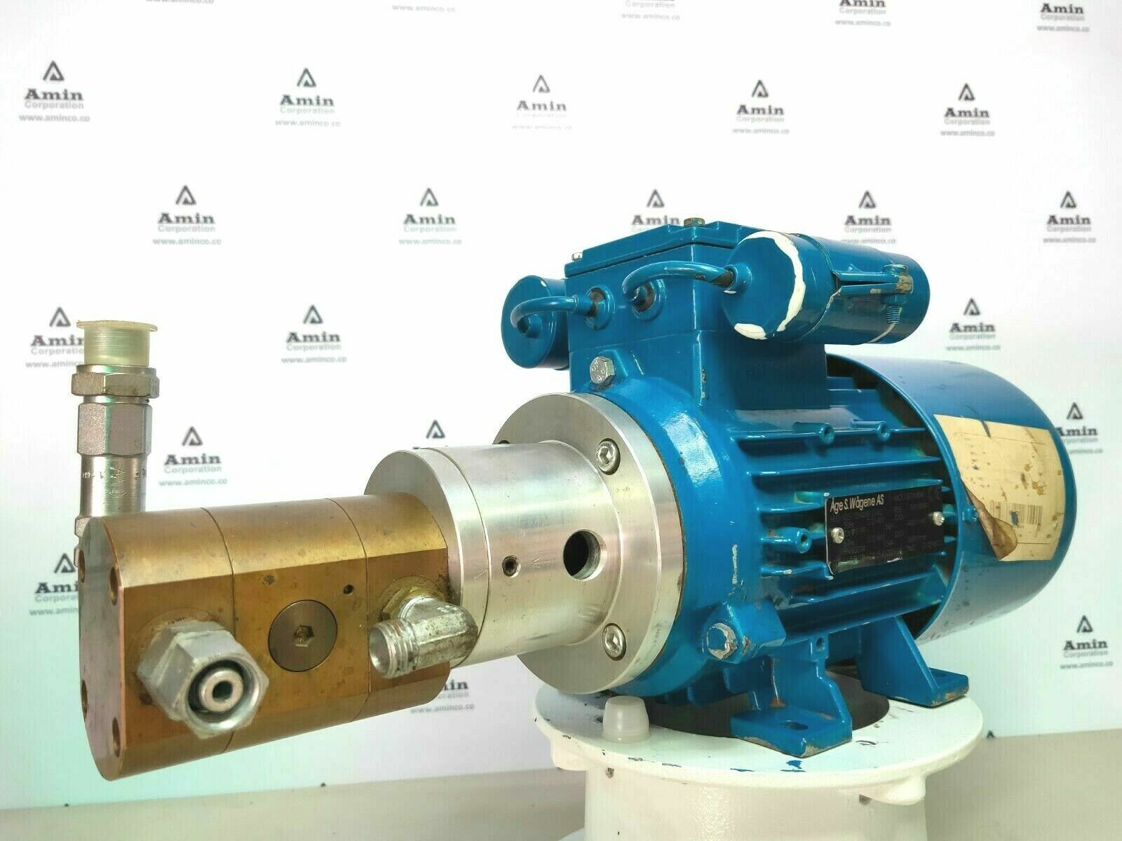 Wagene Purifier Pump with motor 1-MOT7JE71M04K 230V, 0.25kW - NEW