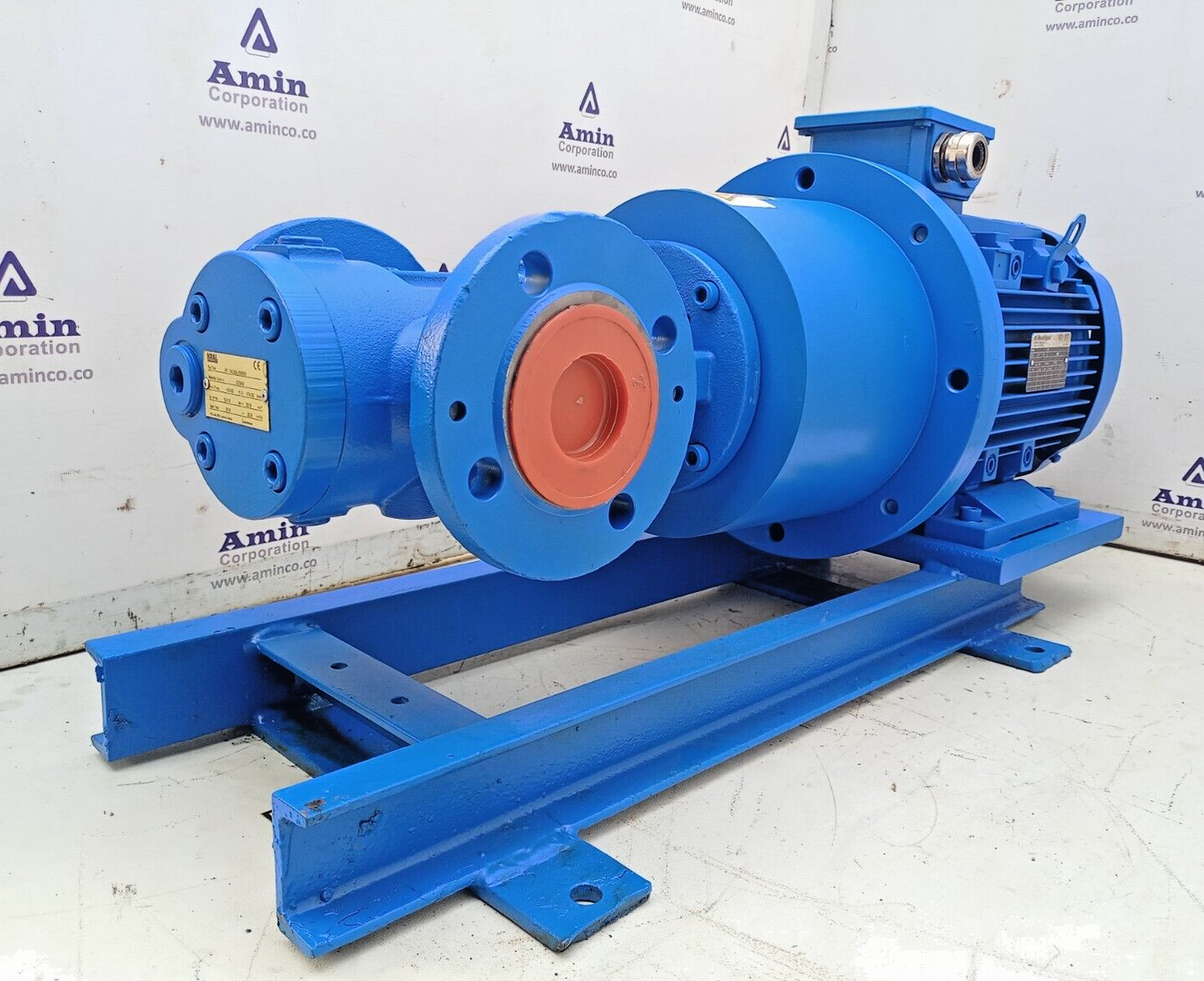 Kral KF-74.DBA.008998 Triple screw Magnetic coupling pump with Electric motor