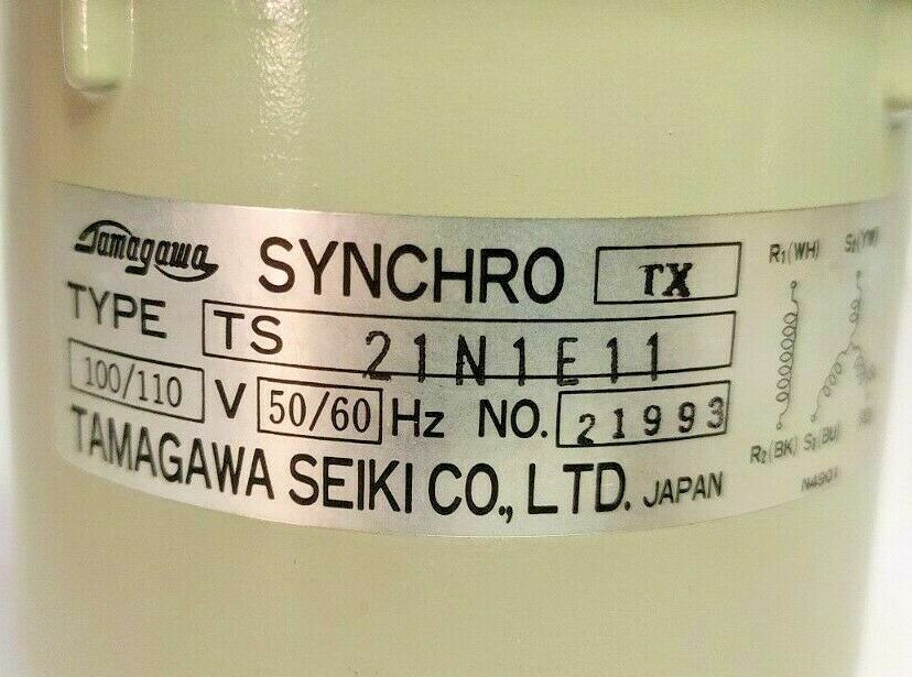 Tamagawa Synchro Motor TS21N1E11 (100/110 V 50/60 Hz) - NEW