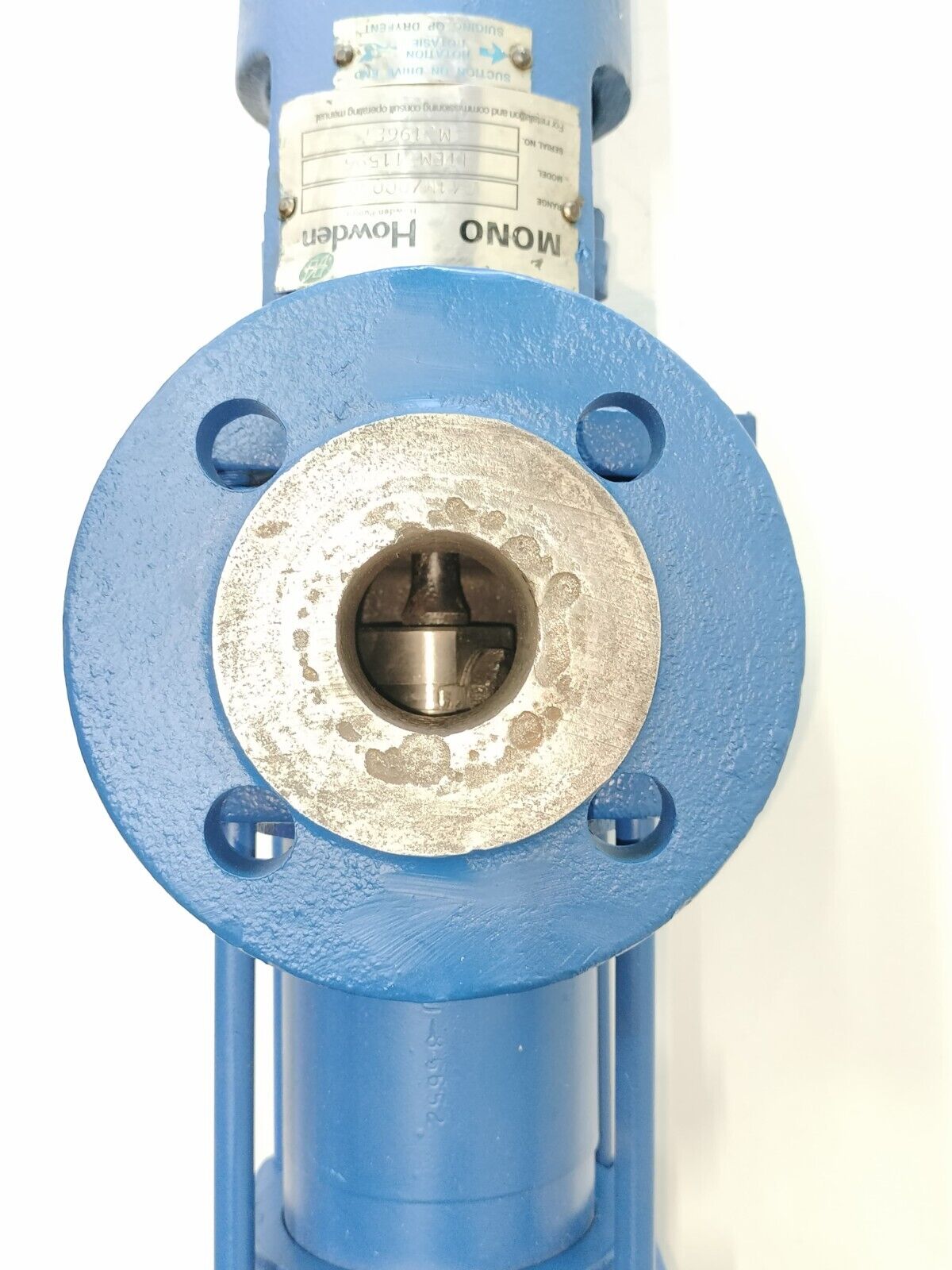 Mono Howden pump Model: ITEM 11596 Single screw progressive cavity pump