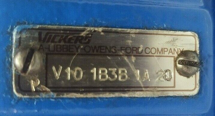 Vickers V10 1B3B 1A 20 Hydraulic vane pump - TESTED
