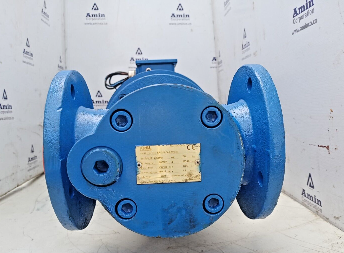 Kral KF-275.DAA Magnetic coupling Triple screw pump with motor Mfg.2022