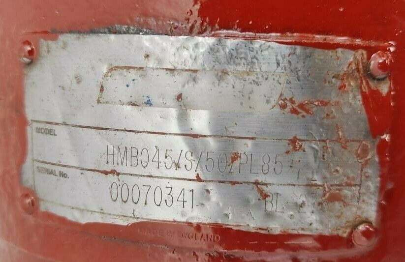 Staffa HMB045/S/50/PL85 Fixed Displacement Hydraulic Motor