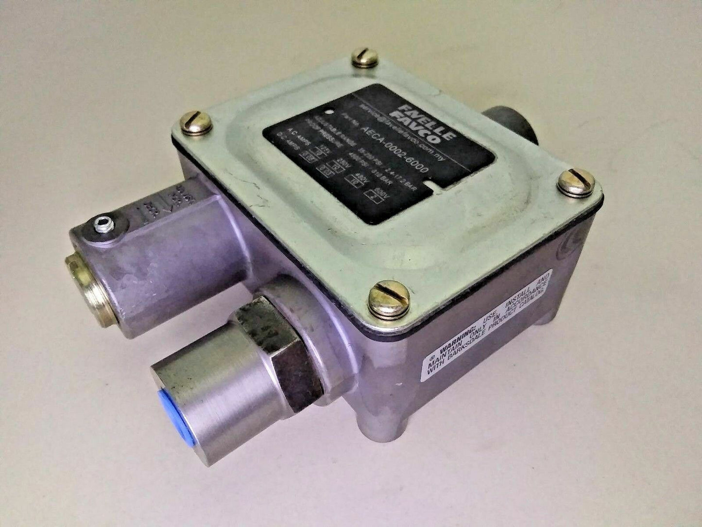 Favelle Favco AECA-0002-6000 Pressure switch (Range: 35-250 psi) - NEW