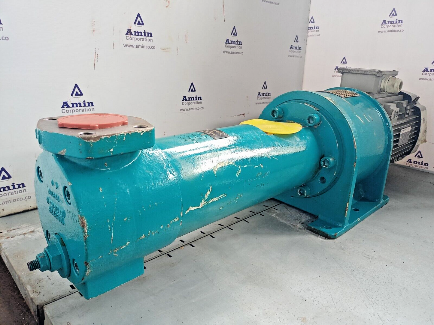 Leistritz L3MF-060/096 Triple screw pump with 4/4.8 kW 50/60 hz motor - NEW 2018