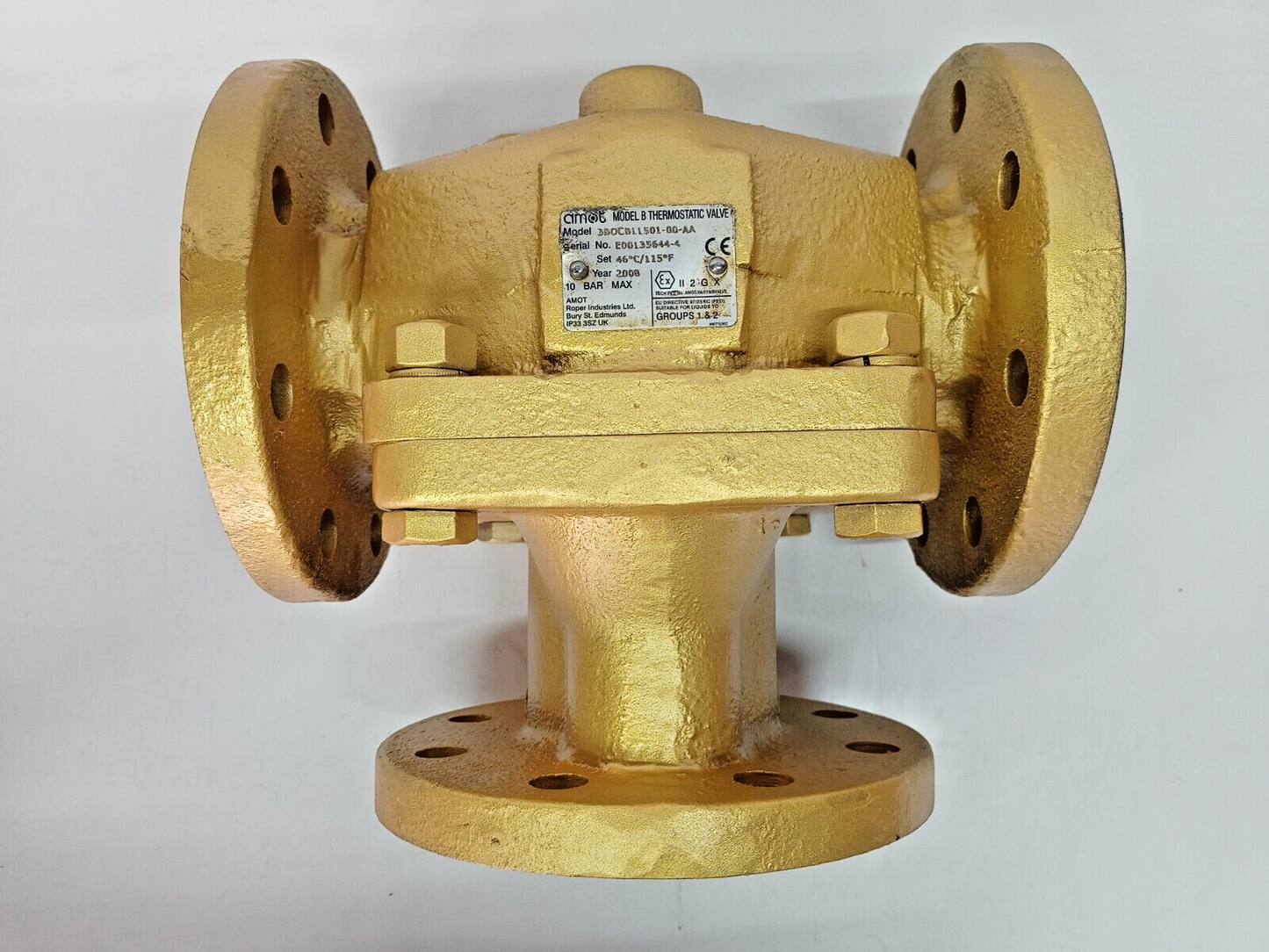 Amot Controls 3BOCB11501-00-AA Model B Thermostatic valve size: 3''(80mm) - NEW