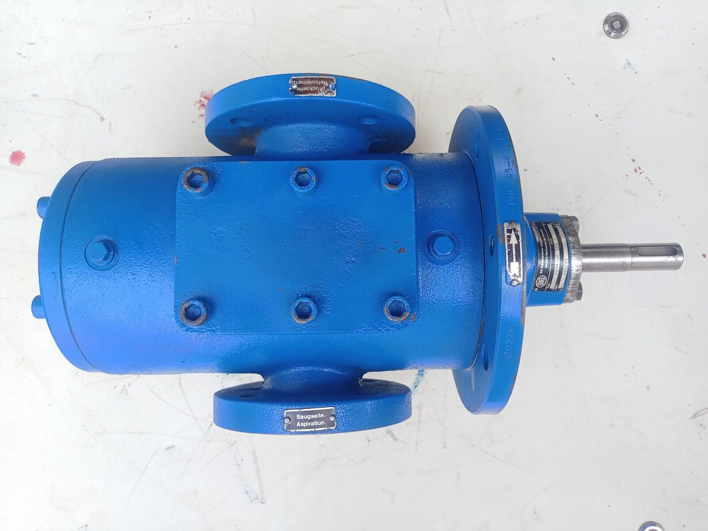 SIG screw pump PDF 45-4 NR 1X3 B3/BMV Triple screw pump