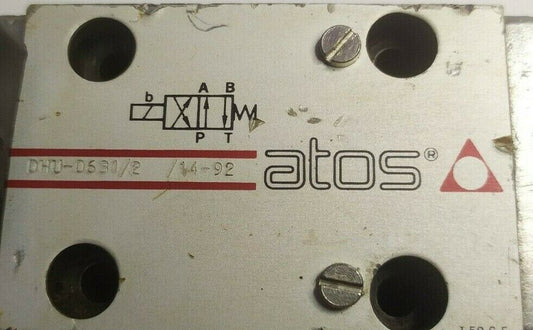 ATOS DHU-0631/2 /14-92 Directional control valve