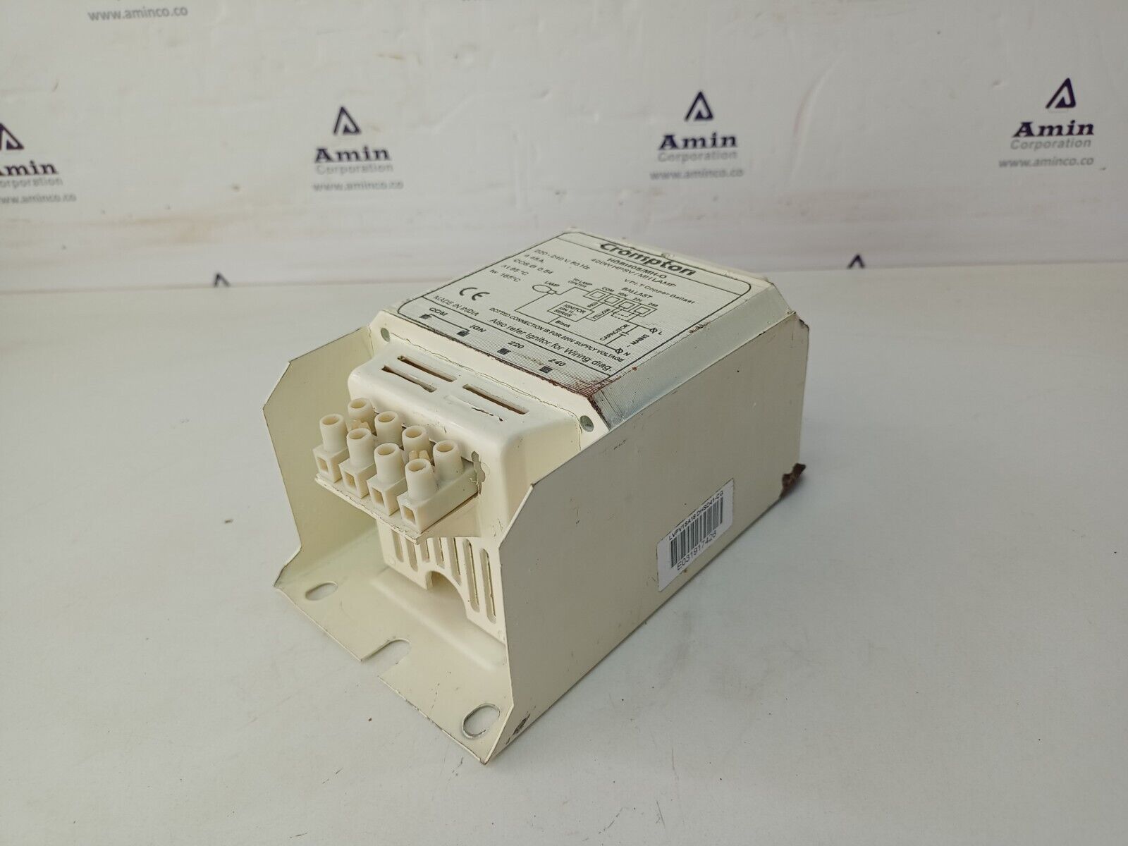Crompton HDBI40S/MH-O 400W HPSV/MH lamp V.P.I.T copper ballast