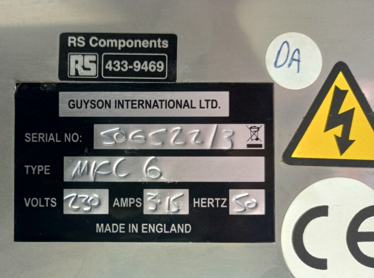 Guyson Kerry MKC6 Ultrasonic Cleaner Bath - NEW