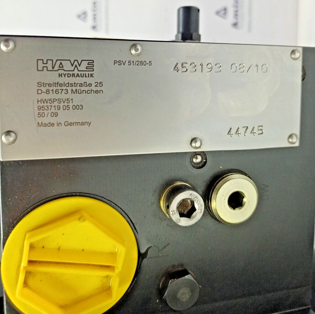 Hawe Hydraulik PSV 51/280-5 Proportional Directional Spool valve NEW