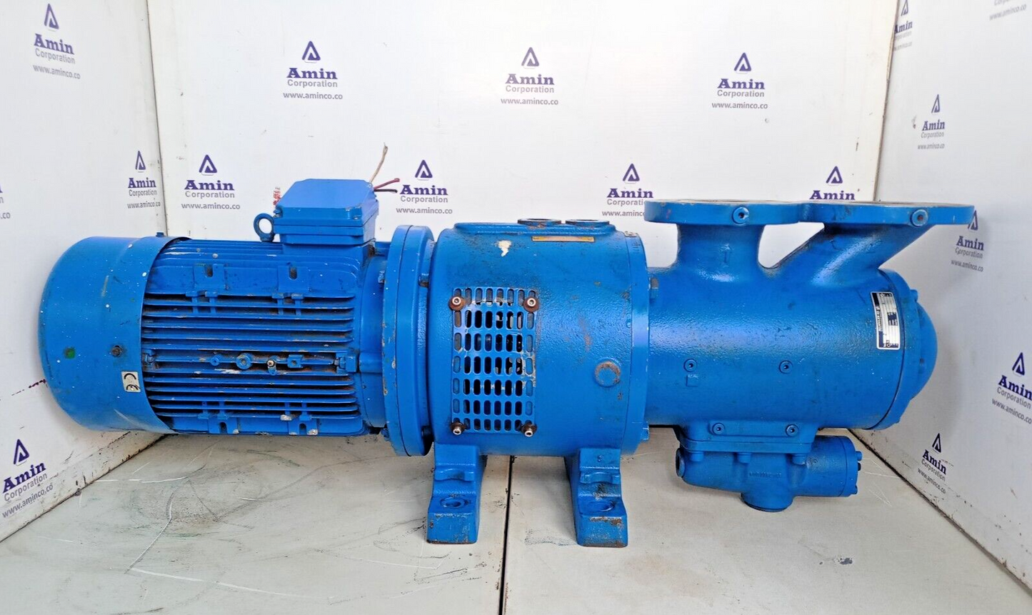 Allweiler SNGF210ER46E8.9-W61 Triple screw pump with 8.7 kw 1680rpm motor - NEW