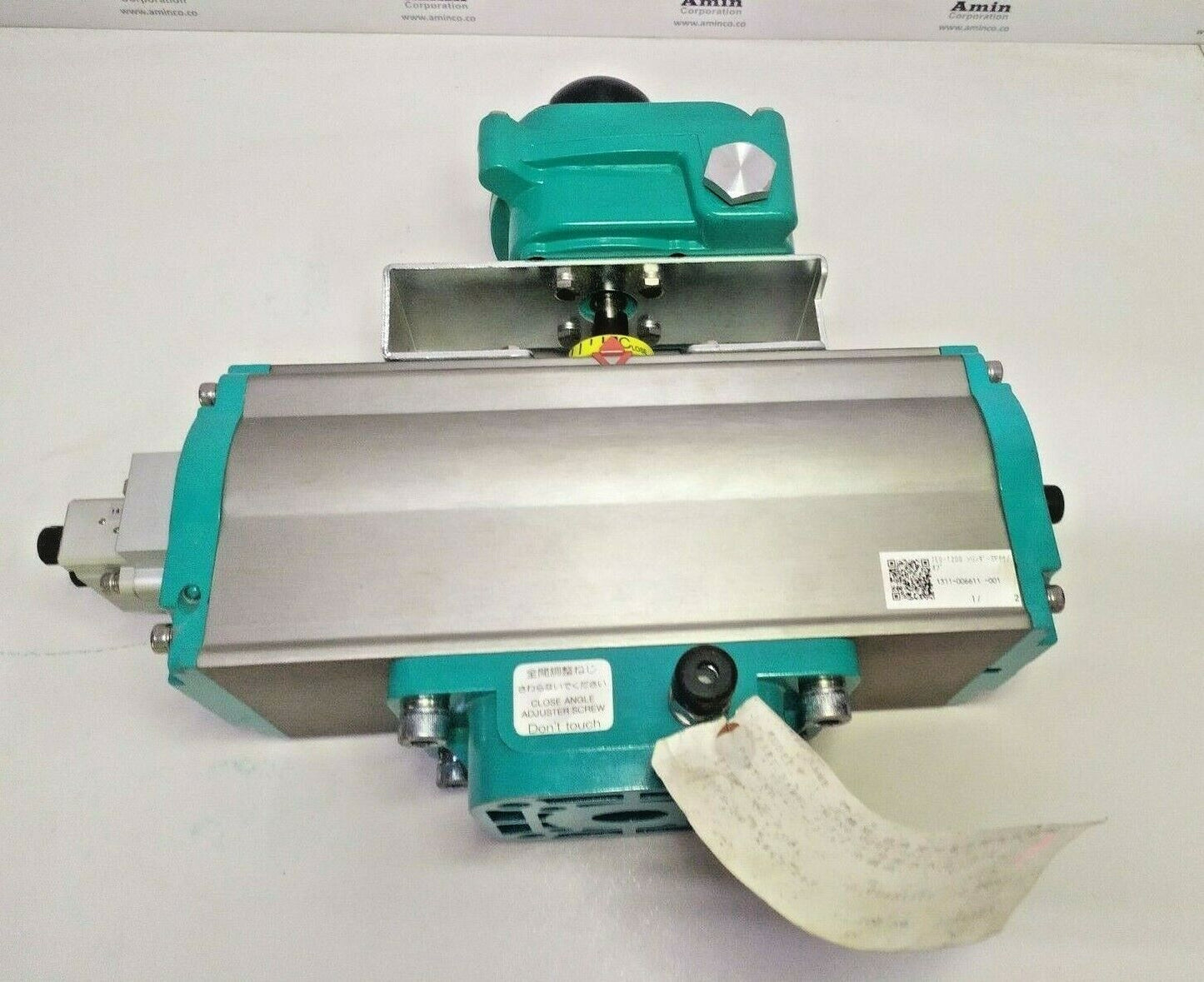 Tomoe T-DYNAMO T200 Pneumatic Actuator with TMS-310 Limit switch box - NEW