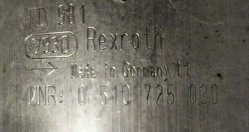 Rexroth 0510 725 030 Hydraulic gear pump Con. press. 250 bar - TESTED PUMP