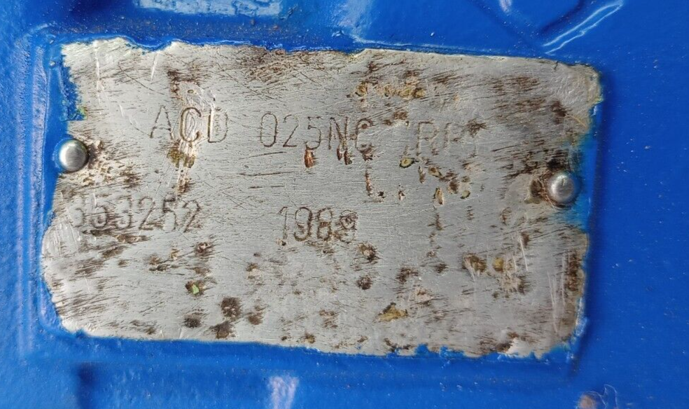 IMO ACD 025N6 IRBP Triple Screw Pump oil/Fuel Transfer pump
