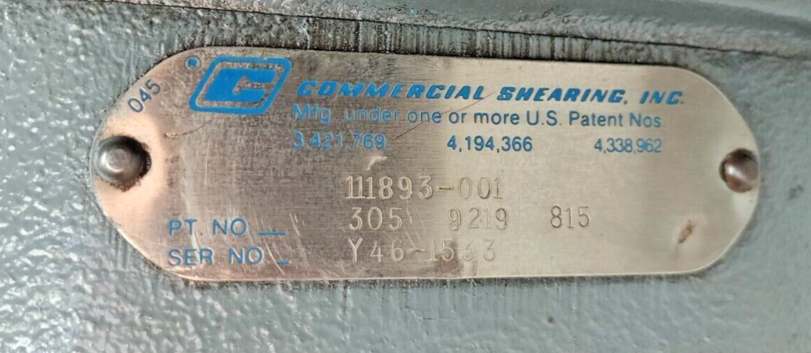 Commercial 305-9219-815 Hydraulic gear pump/motor