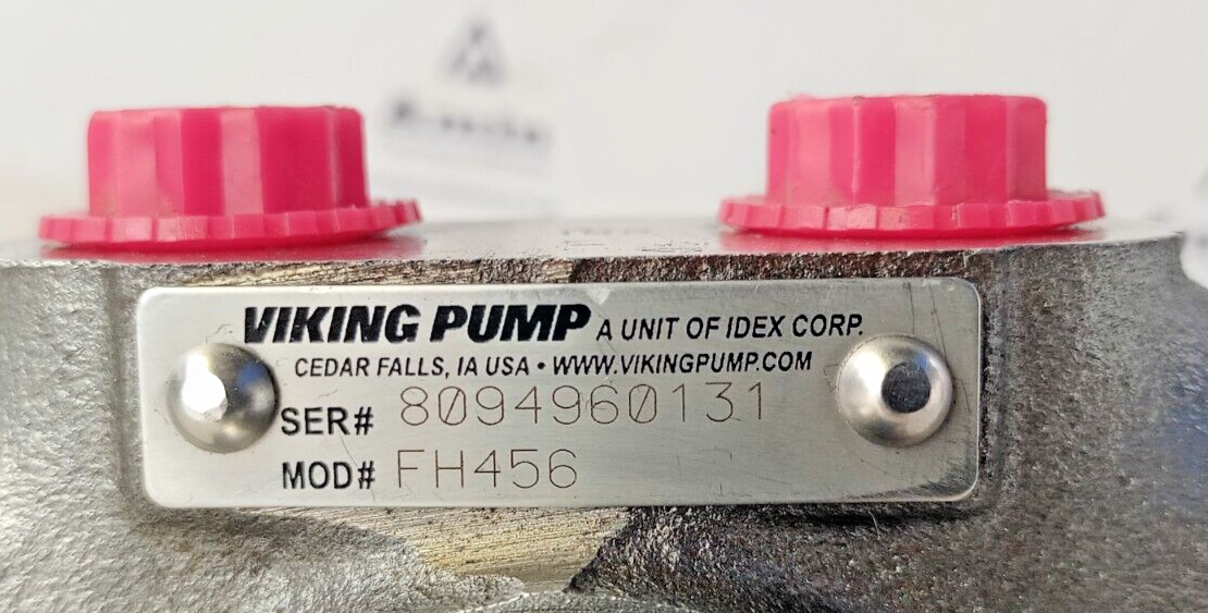 Viking pump FH456 Motor speed Cast iron pump Port size: 1/2'' in. NPT NEW