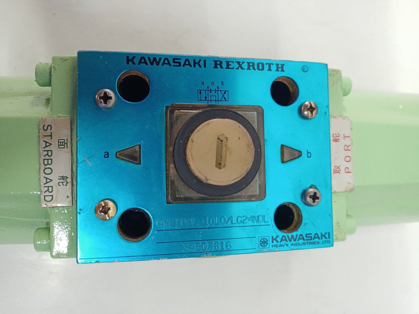 KAWASAKI REXROTH 4WE10GL-10L0/LG24NDL Solenoid Valve #2